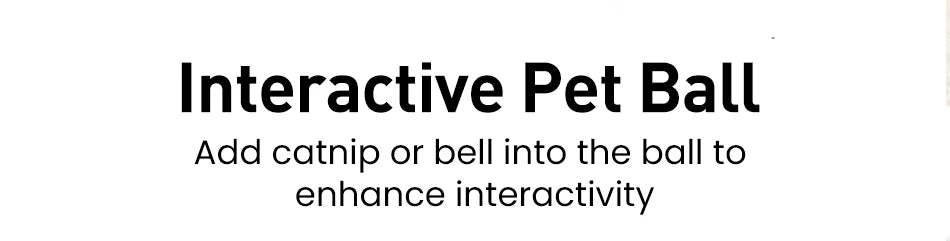 ROJECO 2 in 1 Smart Cat Toys Automatic Feather Fun Ball Toy Set For Cat Dog 5 Modes Electronic Interactive Pet Toy Accessories Pi-Mart