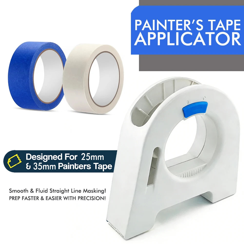 Masking Tape Applicator Tool Manual Paper Tape Dispenser for Wall Painting Caulking Aid Fall Home Renovation DIY Tool Pi-Mart