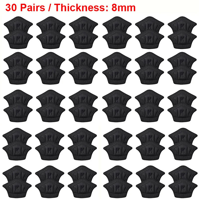 3pairs/6pairs Insoles Patch Heel Pads for Sport Shoes Back Sticker Adjustable Size Antiwear Feet Pad Cushion Insert Insole LadyShow.Store