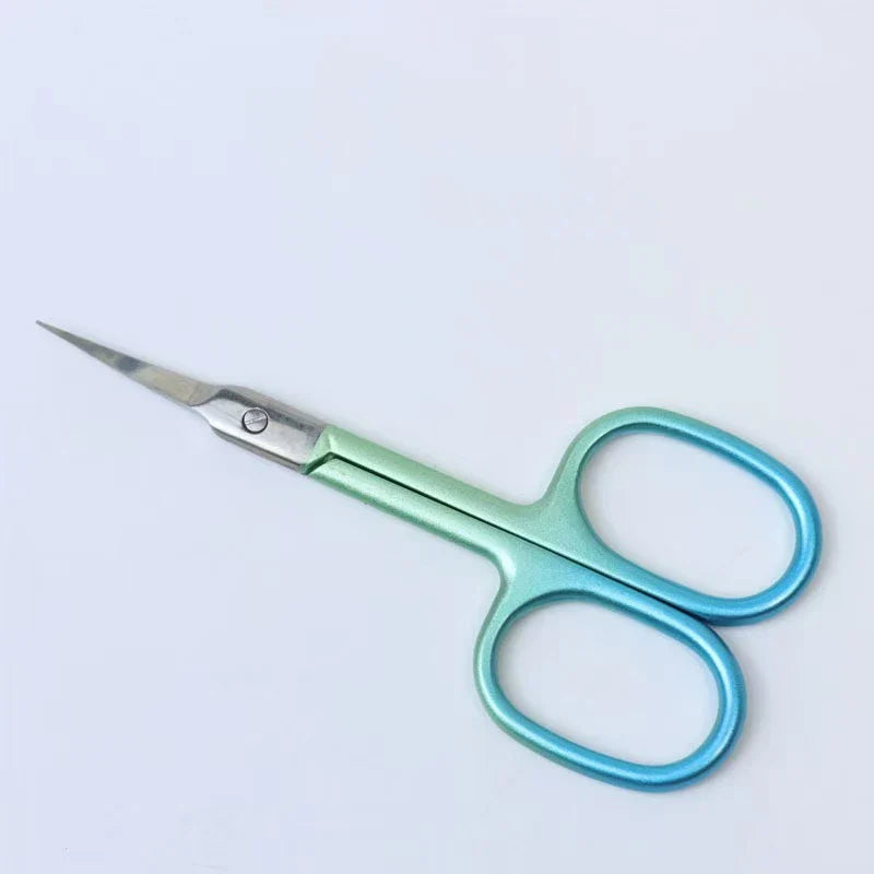 Multifunctional Pointed Beauty Scissors, Fine Trimming Stainless Steel Scissors, Precision Stainless Steel Beauty Scissors Tri Light Beauty