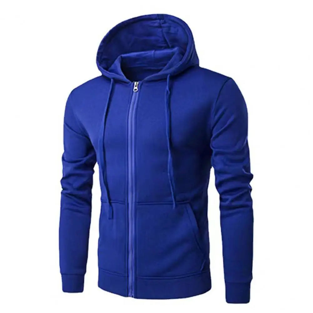 Autumn Men Sweatshirts Long Sleeve Jacket Hoodie Zipper Closure Jacket Male Hoodies Sweatshirt Slim Fit Male Clothing LadyShow.Store