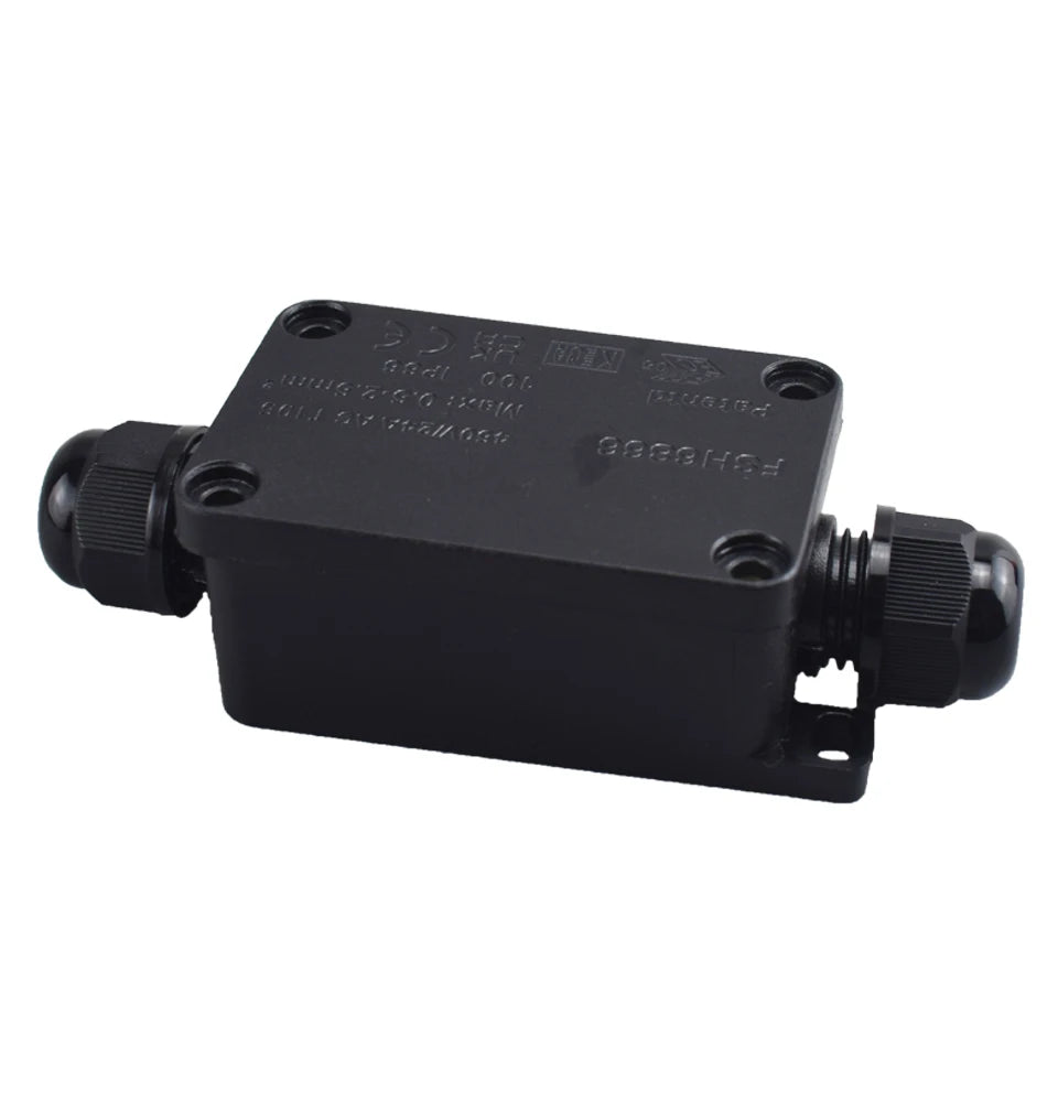 IP66 Waterproof Junction Box 2 Way 3 Way 3mm-6.5mm Cable Connector Sealed Retardant Electrical Outdoor Waterproof Box Pi-Mart