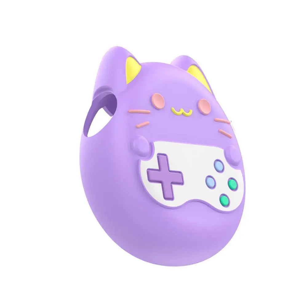 For Tamagotchi Paradise Silicone Full Cover Case Non-Slip Liquid Silicone Cute Protective Cover Soft Shell Game Accessories Pi-Mart