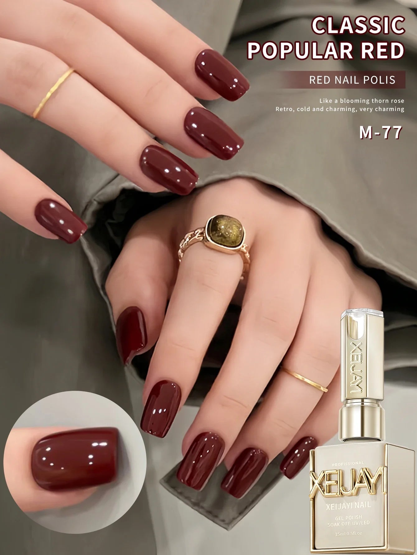 1Pc 15ML Milky White Pure Nail Polish Gel Nail Add Semi-Permanent Soak Off UV LED Construction Gel Varnish Tri Light Beauty