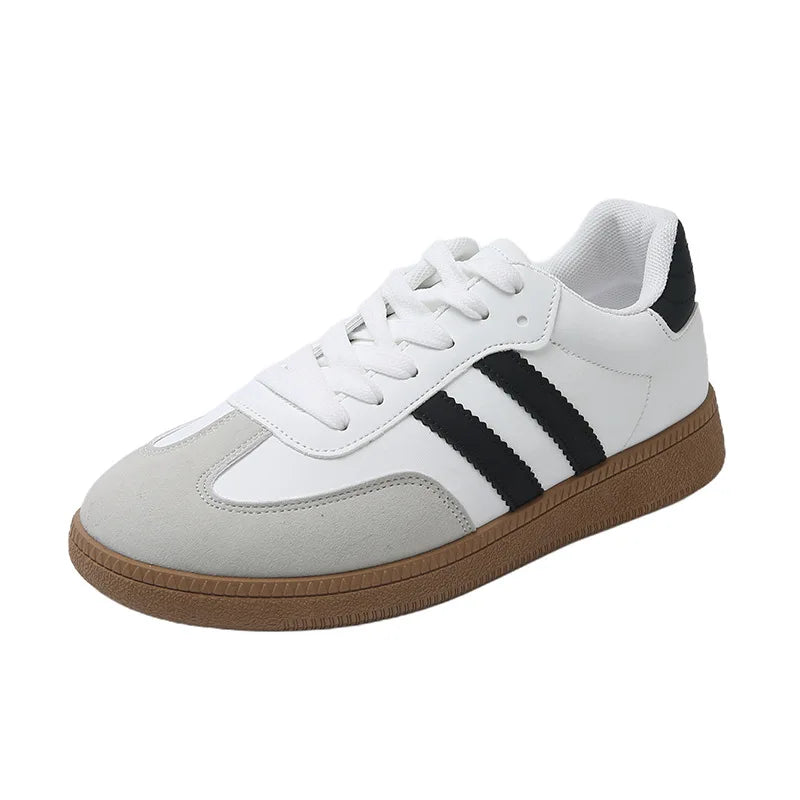 Autumn Women Casual Sports Shoes 2025 Comfortable Non Slip Outdoor Casual Shoes Soft Sole Retro Female Sneakers Zapatos Mujer Pi-Mart