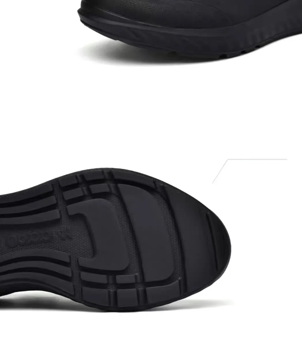 Men Shoes Autumn Winter Sports Casual Genuine Leather Soft Soled Outdoor Hiking Shoes Lightweight Breathable Non Slip Shoes Men Pi-Mart