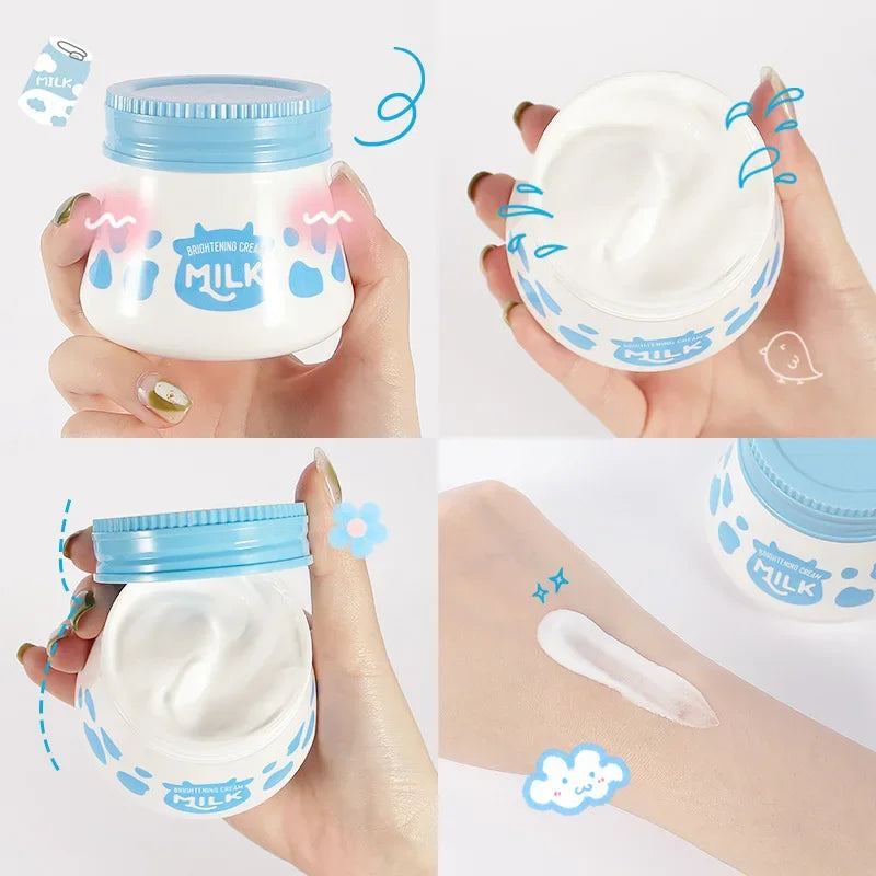 LAIKOU Milk Suyan Carem Anti Wrinkle Whitening Moisturizing Nourish Creams Beauty Aintenance Face Skin Care Cosmetic 55g Pi-Mart
