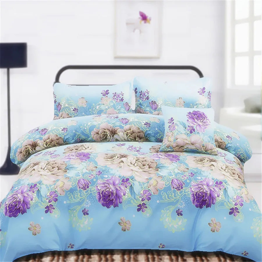 Multi-size Sheet Duvet Cover Pillowcase  Home Textile Bedding Single Piece Bedding Single Person Double Quilt Cover Pi-Mart