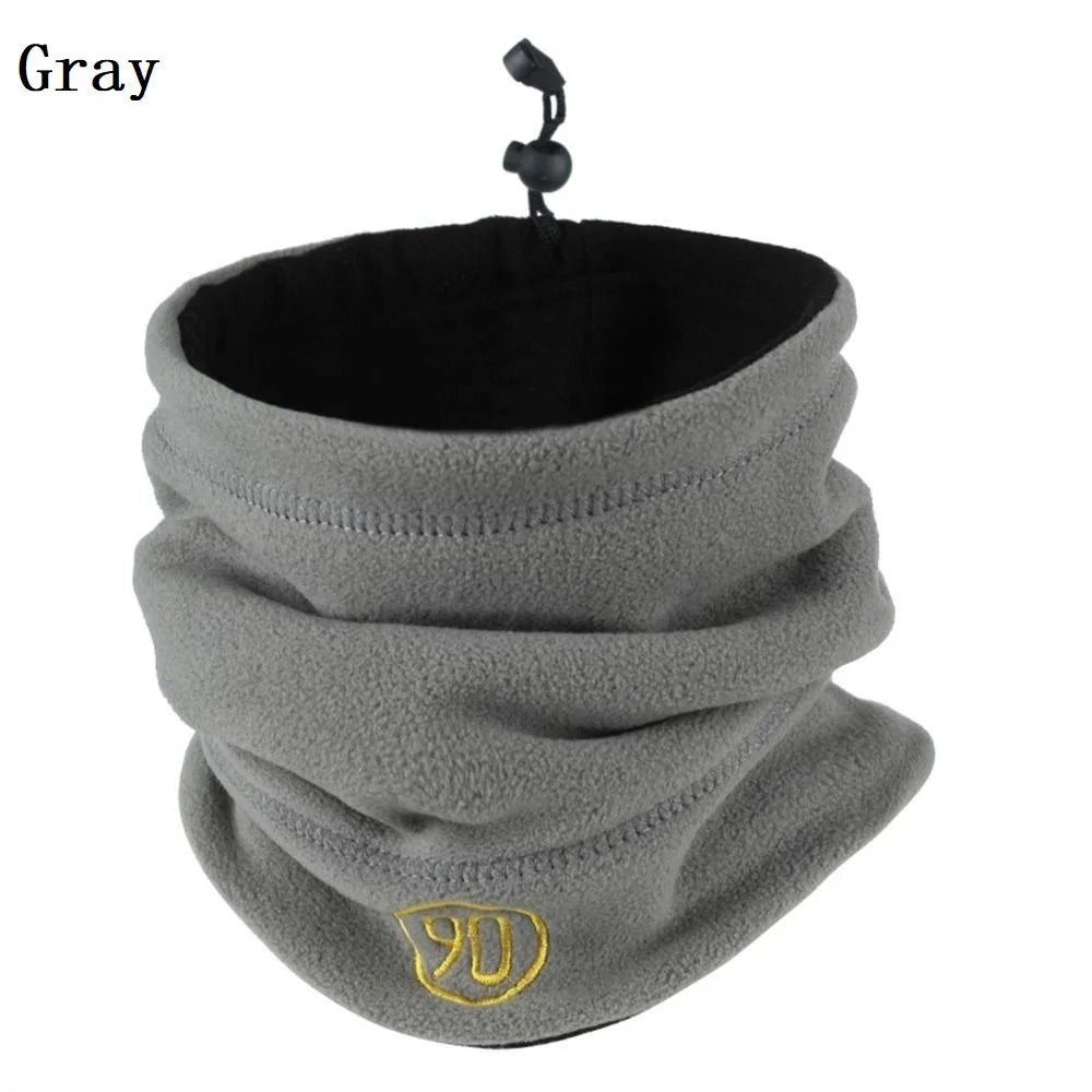 Fashion Winter Camping Warm Fleece Neck Gaiter Ski Tube Scarf Snowboard Face MaskFor Men Women Outdoor Cycling Cold-proof Collar Pi-Mart