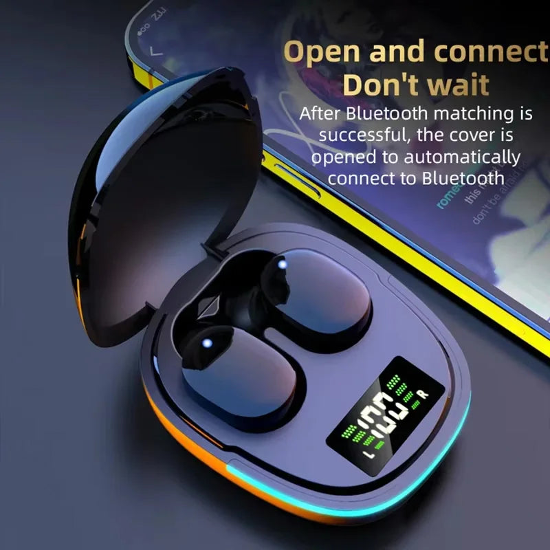 G9S Bluetooth 5.1 In Ear Wireless Earbuds LED Power Display Low Latency Gaming HiFi Stereo Sports Headphones Pi-Mart