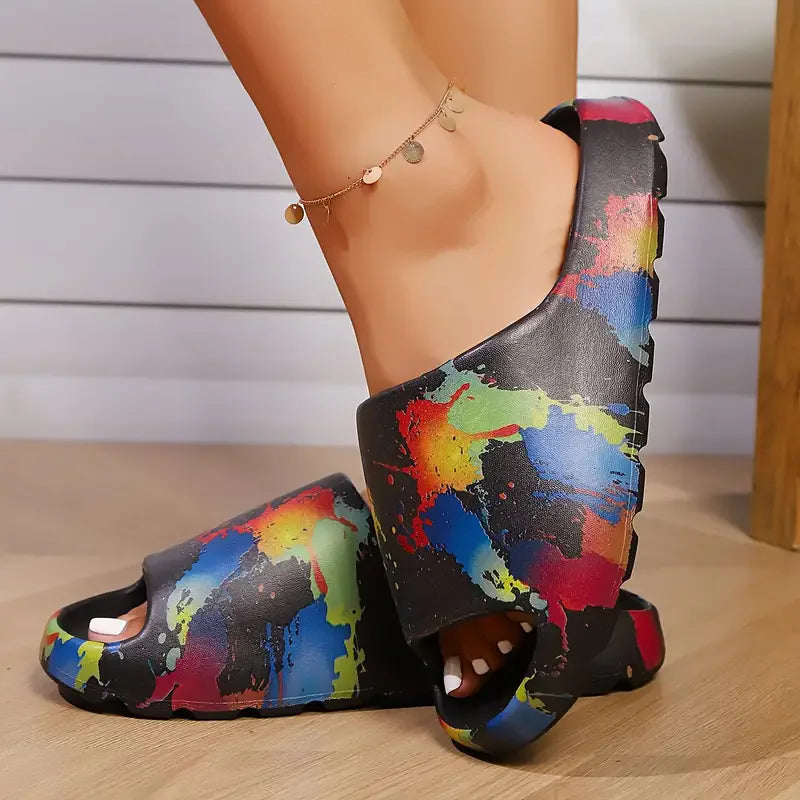 New Men Slippers Women Shoes Summer Beach Slippers Luxury Brand Outdoor Indoor Eva Soft Flip Flops Male Anti-slip Shoes 36-45 Pi-Mart