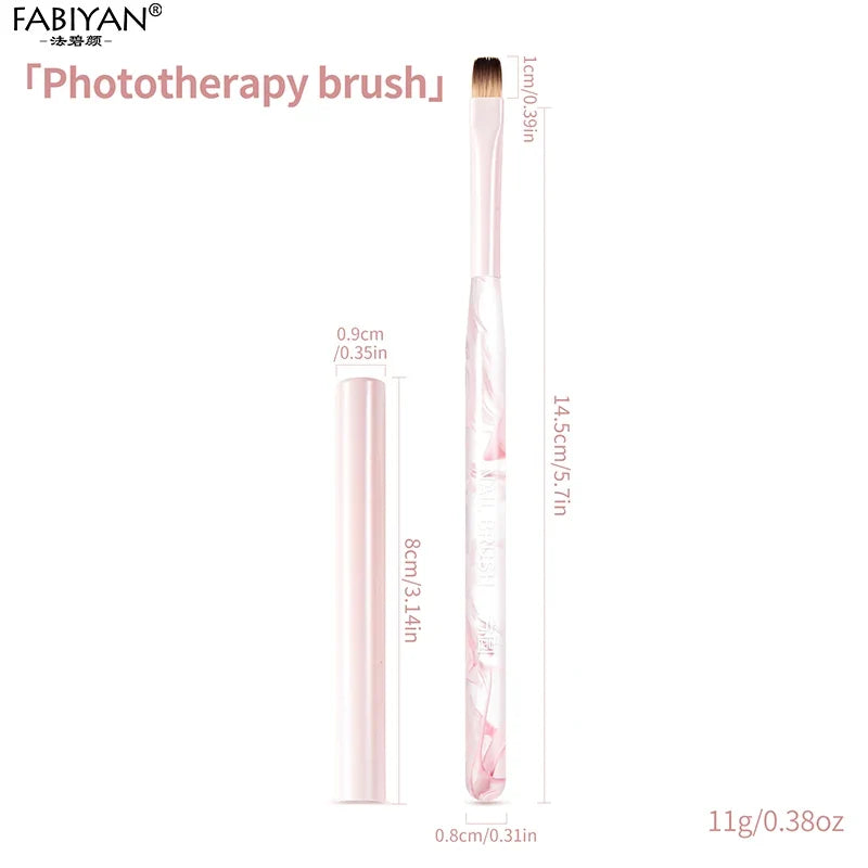 Nail Art Liner Brushes Elongated Lines Striping Drawing Painting Brushes For Manicure Beauty Salon Nails Products Manicure Tools Tri Light Beauty