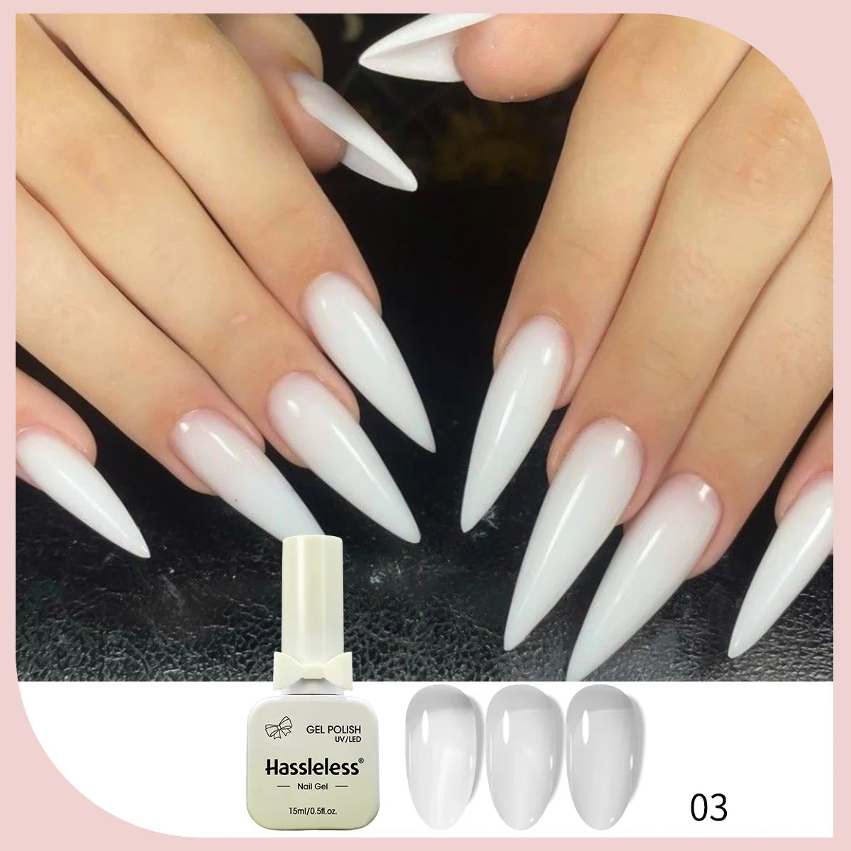 Single-use 15ml gel nail polish, convenient for home or salon manicures, easy to remove. Tri Light Beauty