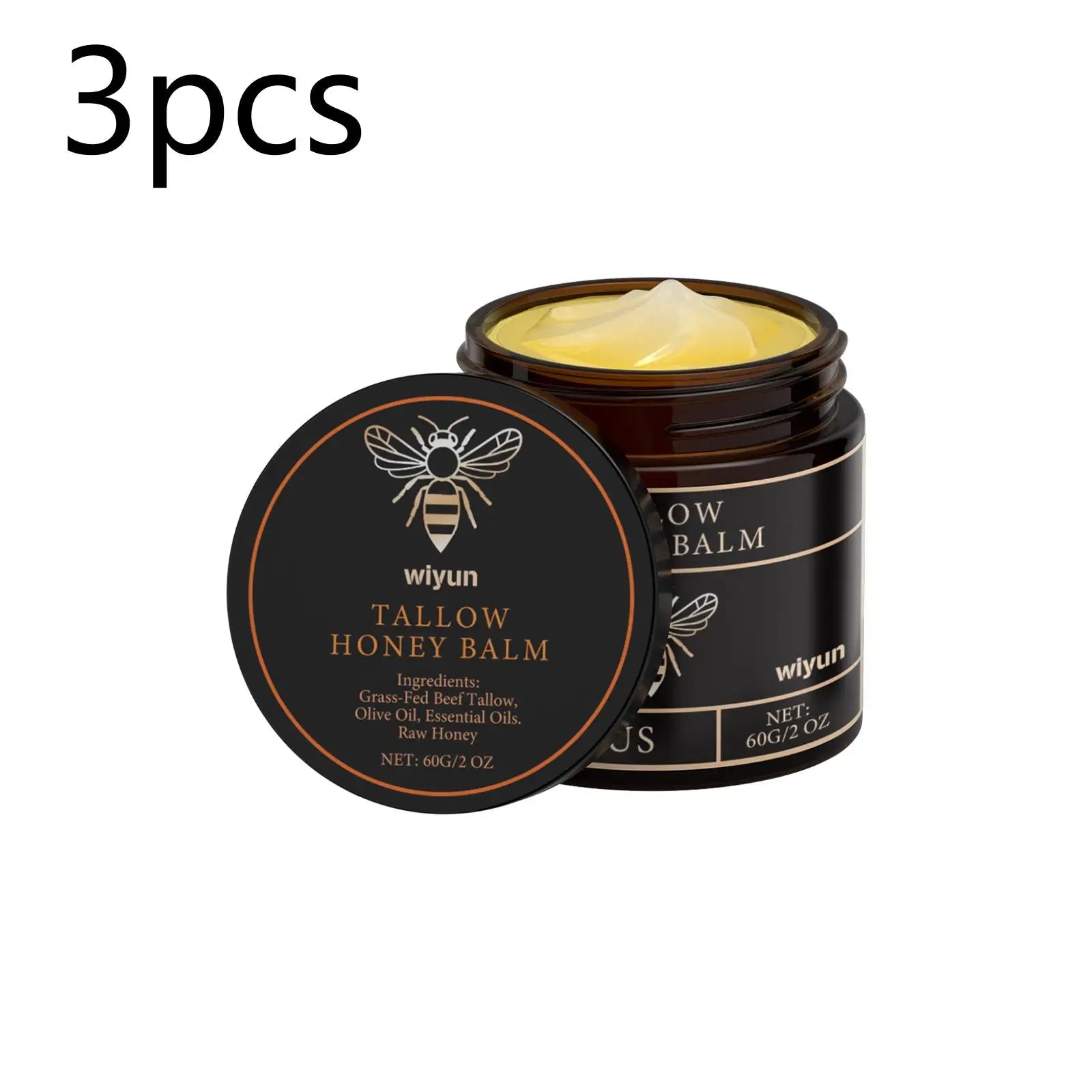 Tallow Honey Cream Glow Hydrating Skin Improve Elasticity Soft Bleaching Improve Dullness Firming Face Body Moisturizer Lotion Tri Light Beauty