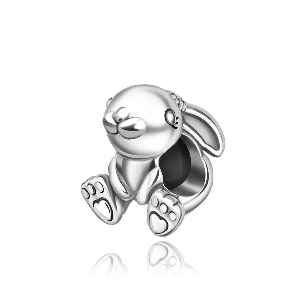 DSN 925 Silver King Of The Grasslands 2026 Charm Beads Pendant Fits Bracelet Necklace DIY Women Festival Party Jewelry Gifts Pi-Mart