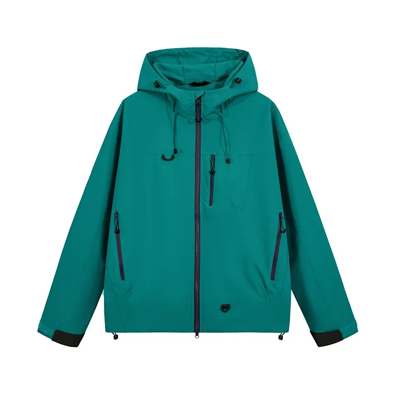 Unisex Hiking Jacket Waterproof Autumn Windbreaker Ourdoor Hooded Coats Women New Jacket Men Fishing Camping Climbing Coats LadyShow.Store