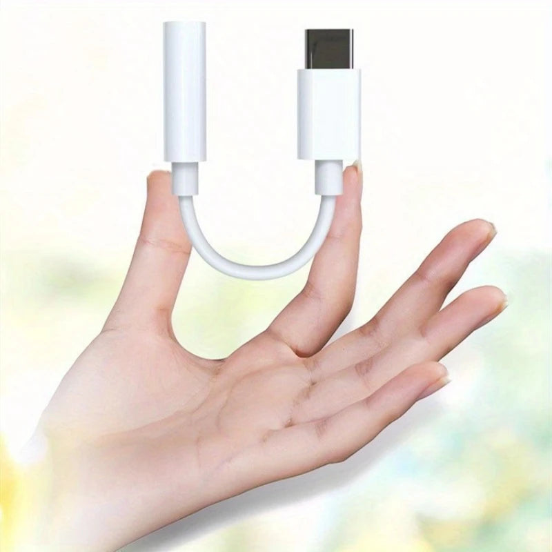 Type C To 3.5mm Aux Adapter 3 5 Jack Audio Cable for Huawei Xiaomi Redmi POCO Sumsang LG 3.5MM to 8Pin Aux Adputer for iPhone Pi-Mart