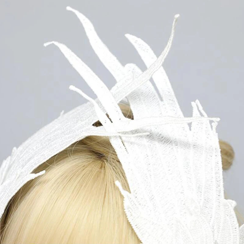 Lolita Feather Angel Wings Hair Clip Barrette Angel Wing Hairpin Lolita Anime Cosplay Hair Accessories Halloween Party Headwear Pi-Mart