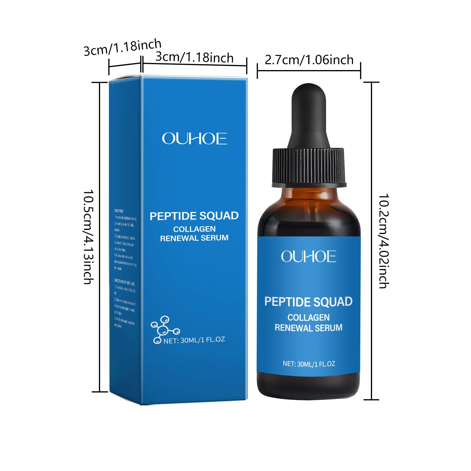 Collagen Polypeptide Essence Fade Fine Lines Lifting Firming Moisturizing Skin Care Tightening Skin Nourishing Facial Serum Pi-Mart
