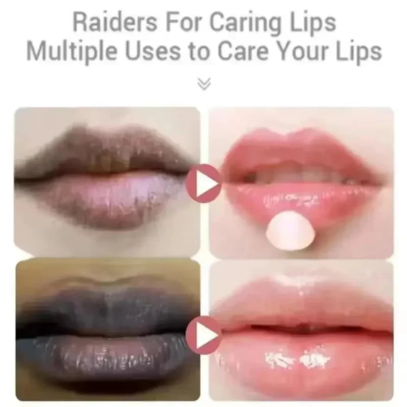 Remove Dark Lip Balm Fast Lightening Pink Lip Exfoliating Fade Lip Line Dead Skin Moisturizer Korean Care Products Beauty Health Tri Light Beauty