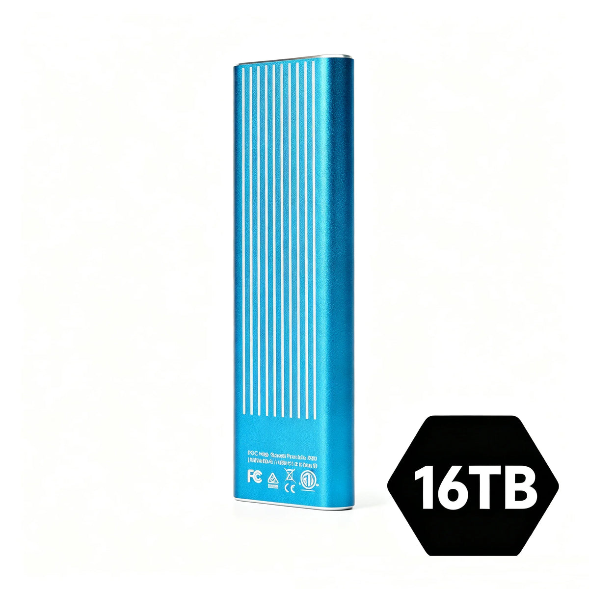Portable External SSD USB3.2, High Speed 1TB-16TB Solid State Drive, Lightweight Pocket Design for Laptop, Desktop, Mac & Phone Pi-Mart