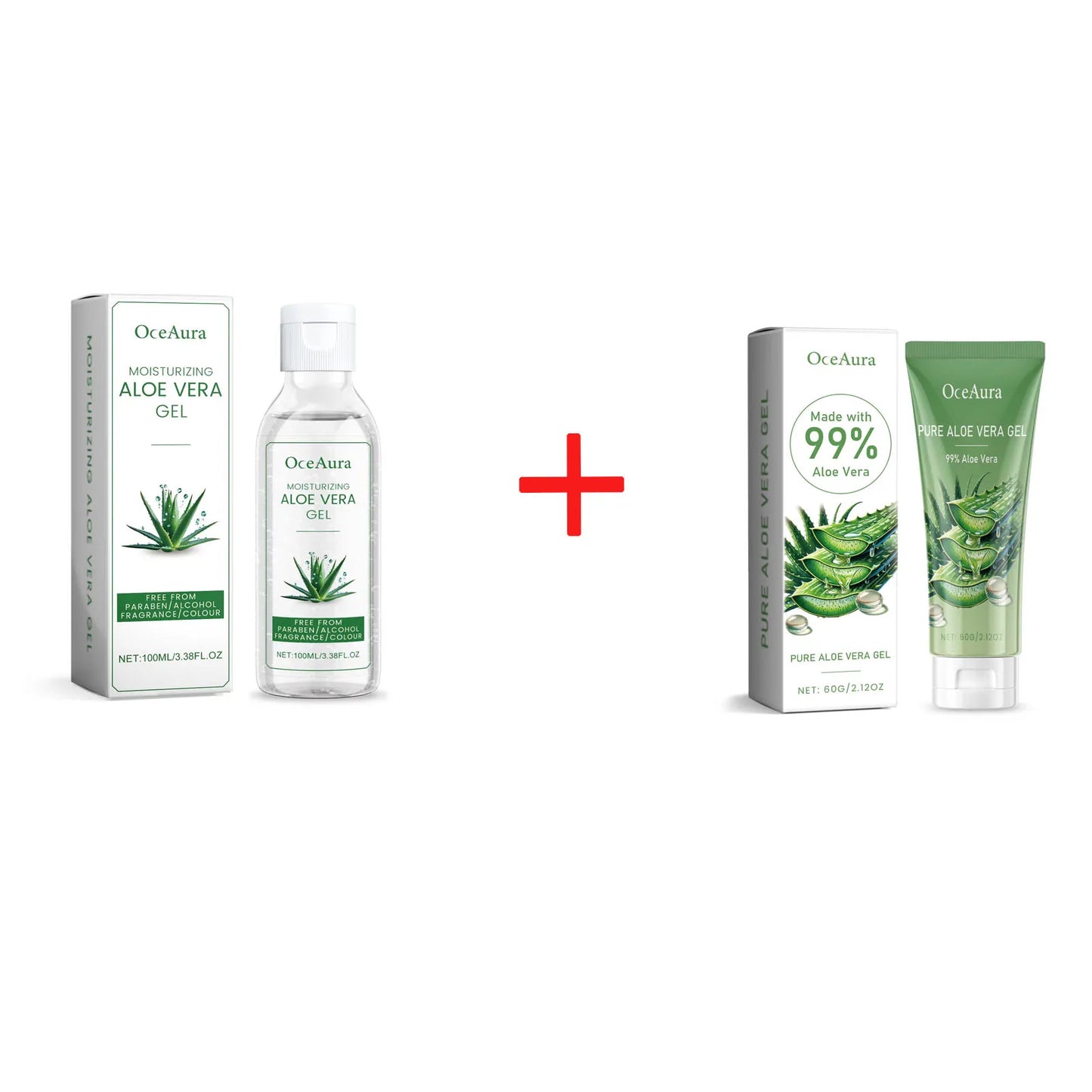 Aloe Vera Gel Pore Shrinking Oil Control Ance Remover Moisturizing Brighten Anti-Aging Facial Essence Beauty Skin Care Products Tri Light Beauty