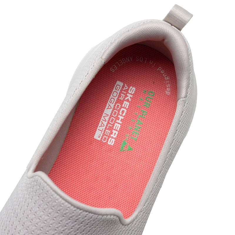 Skechers Casual Shoes, Cushioning and Breathable Women's Shoes, Daily Travel Shoes 124637-Nat Pi-Mart