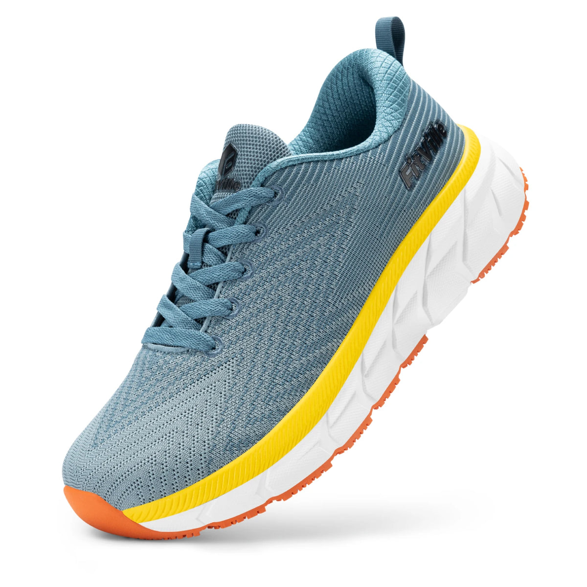 FitVille Wide Toe Box Shoes for Men Cushioned Well Extra Wide Width Shoes Non Slip Wide Lightweight Breathable Running Shoes Pi-Mart