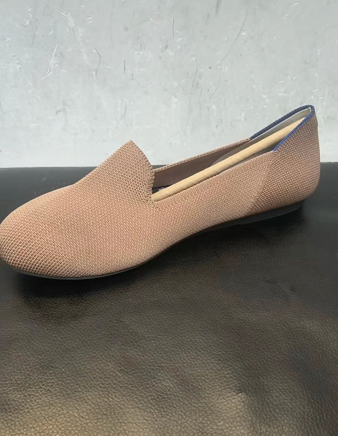 Maggie's Walker Women's Stretchable Soft Bottom Knitted Flats Spring Shallow-mouth Washable Casual Loafers Size 35~40 LadyShow.Store