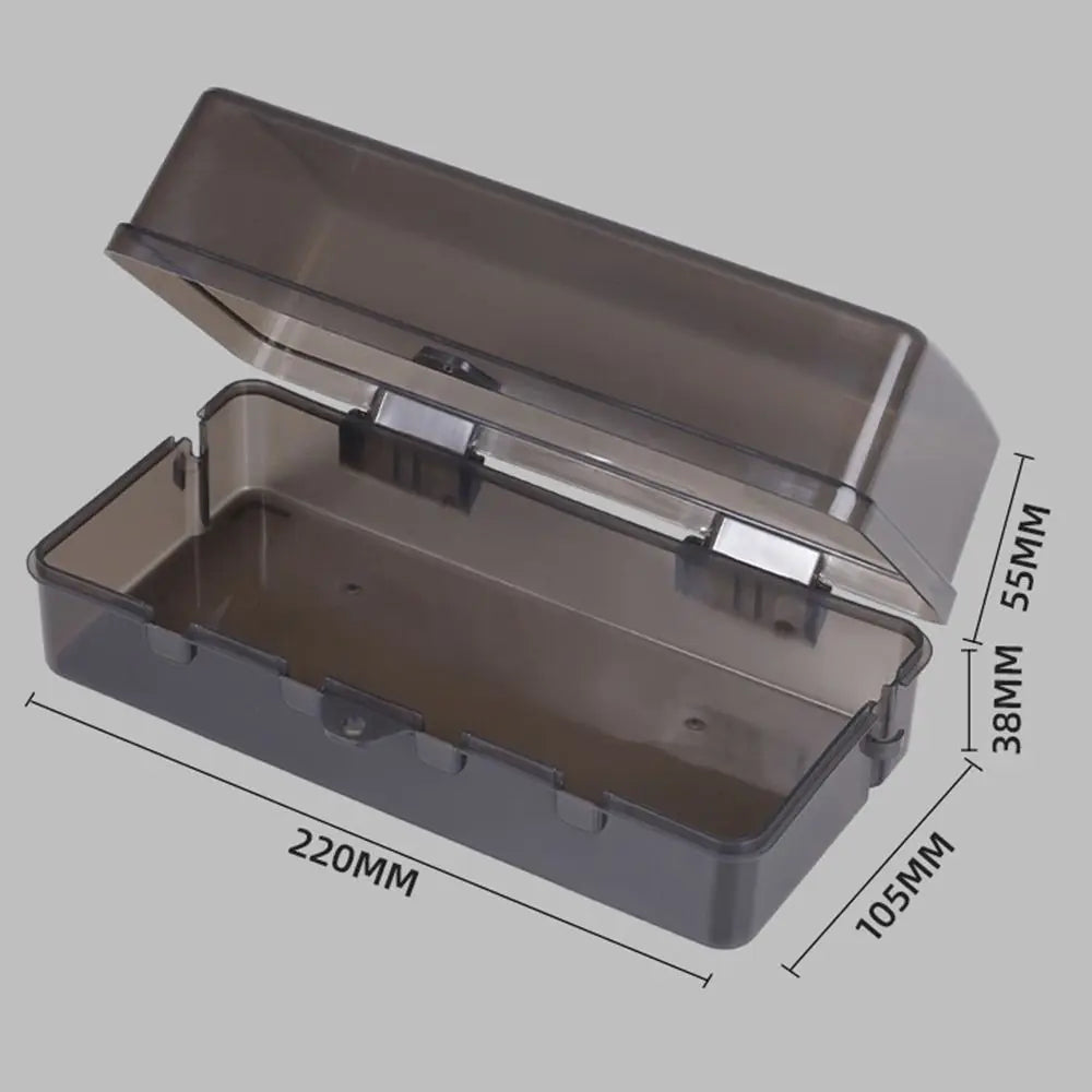 Durable Plastic Plug Box Anti-theft Waterproof Cable Management Box Protect Outlet Weatherproof Extension Lead Cover Outdoor Pi-Mart