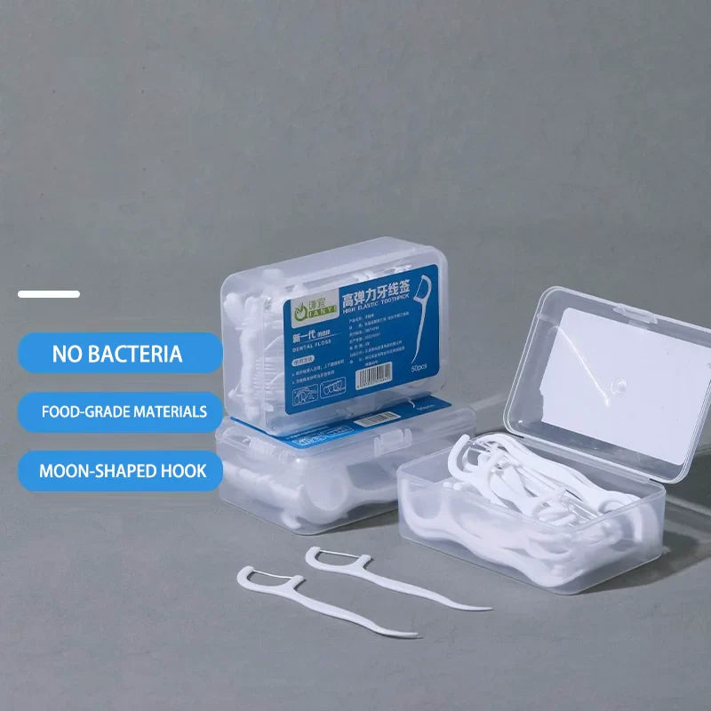 50/150/300/600/1000 PCS dental floss sticks oral care tools Tri Light Beauty