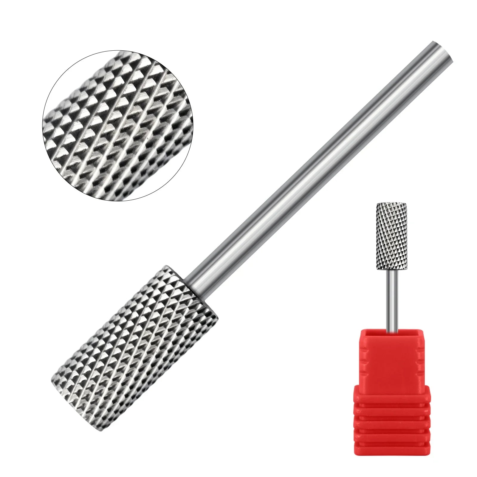 1pcs Tungsten Steel Nail Cuticle Drill Bits Carbide Rotate Electric Ceramic Milling Cutter For Manicure Gel Polish Remover Tri Light Beauty
