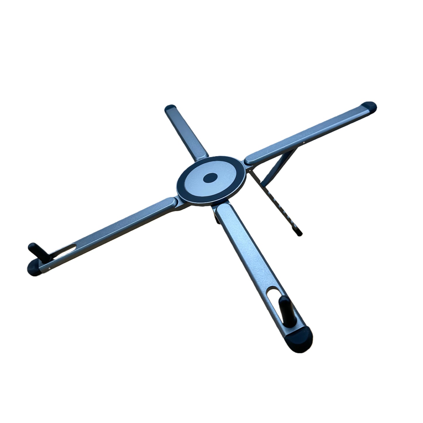Aluminum Alloy Metal Multifunctional Mobile Phone Stand, Tablet and Laptop Desktop Stand, Foldable, Rotating, Portable, Magnetic Pi-Mart