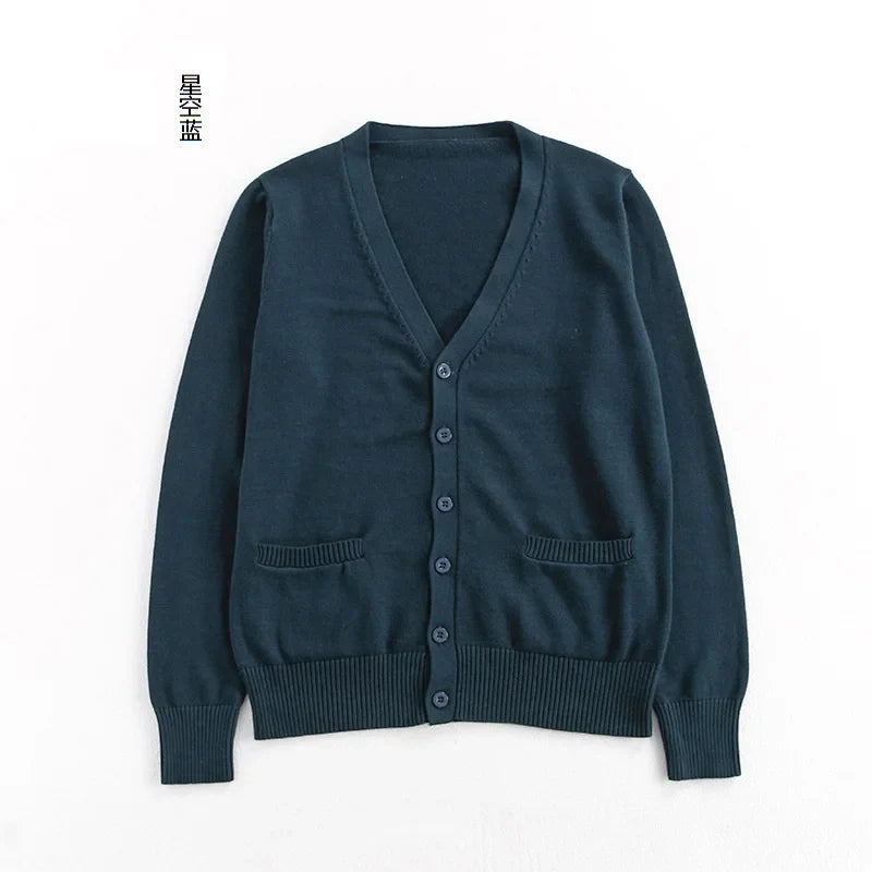 New Sweater Solid Candy Women Knit Top Fashion Female Cardigan Thin Spring Autumn Long Sleeve Adult Jacket Clothes Slim XS-2XL LadyShow.Store