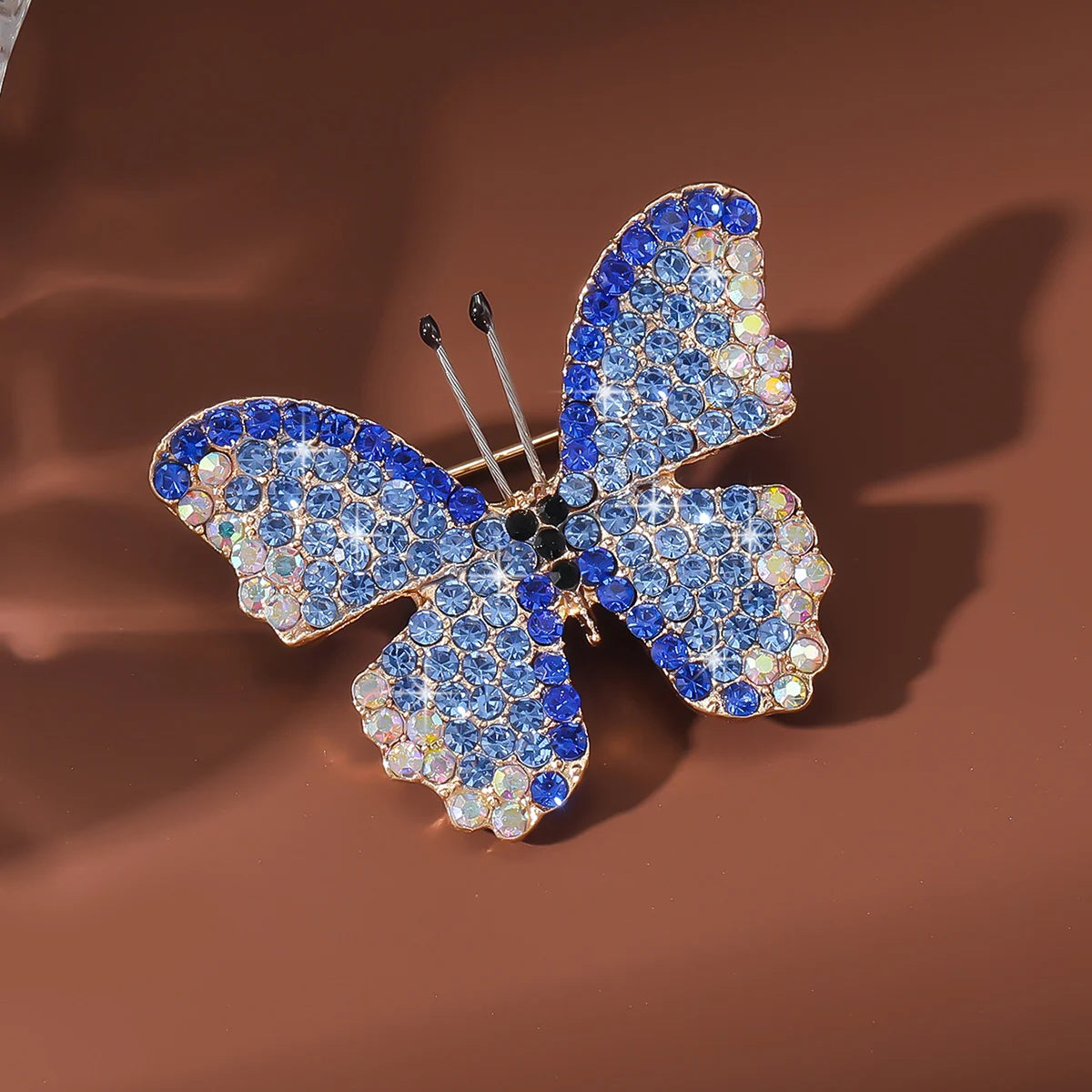 Cute Butterfly Brooch for Women, Sparkling and Vibrant with Forest Style Design, Daily Wear Brooch Accessories Pi-Mart