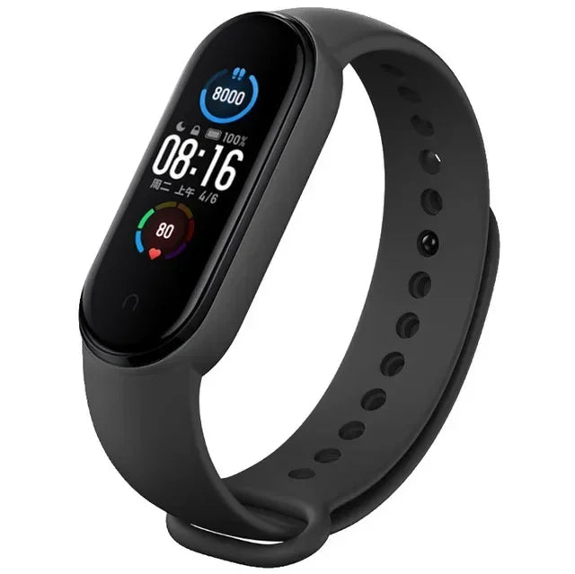 Watch Strap For Xiaomi Mi Band 7 6 5 4 3 Wristband Silicone Bracelet Wrist Straps MiBand 3/4 band5 band6 Smartwatch Accessories LadyShow.Store