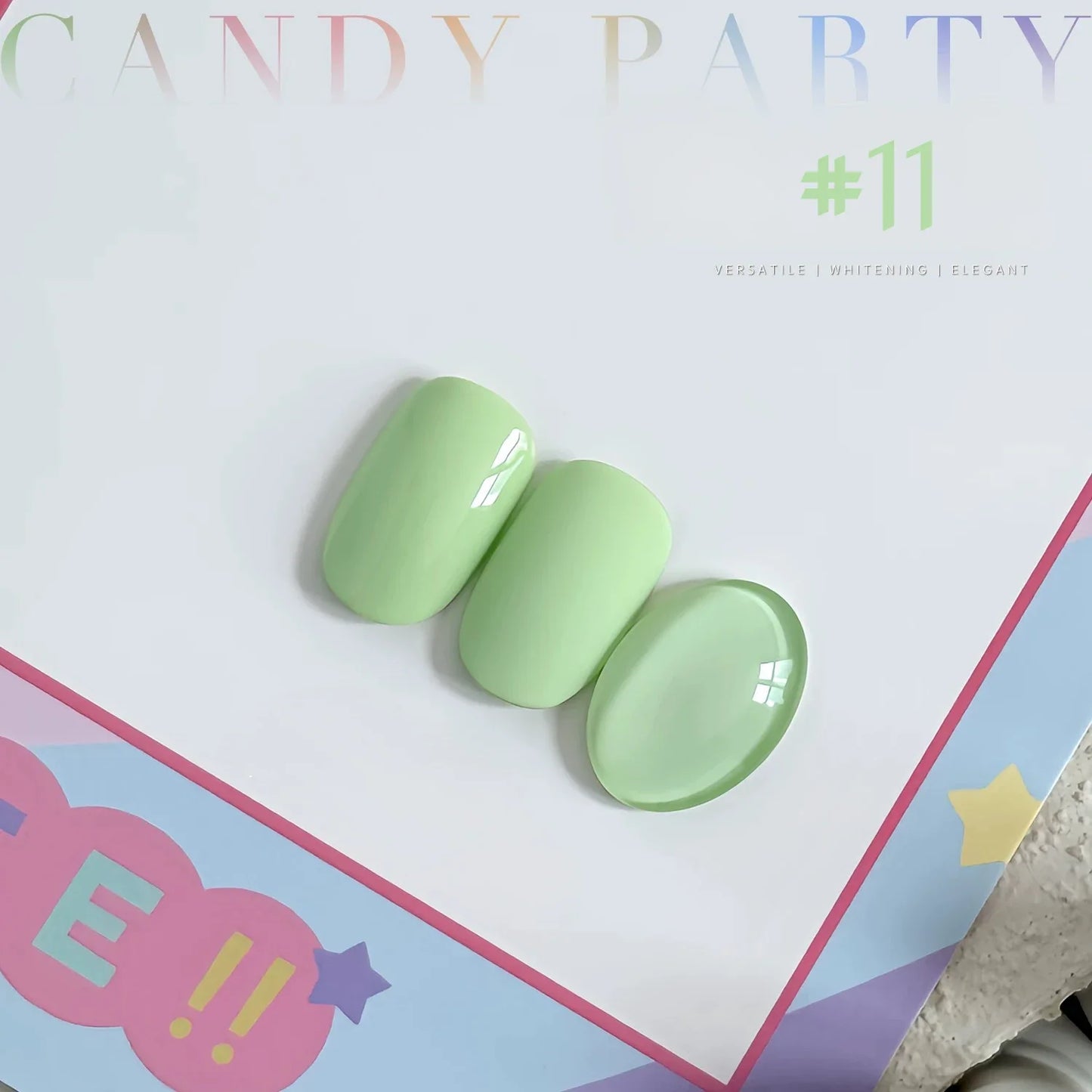 MIANEL 12ML Blue Nails Candy Party Nude Gel Nail Polish 2026 New Mint Green Dopamine Macaron Color Nail Polish Nail Art 1-12pcs Tri Light Beauty