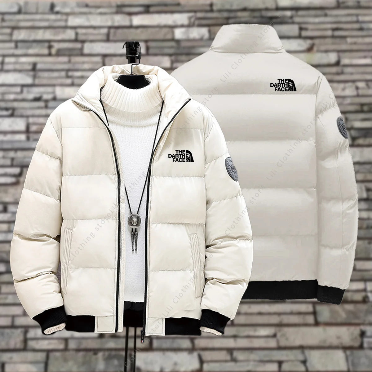 Puffer Jackets Men 2026 New Thick Warm Winter Parkas Down Coats Bomber Jackets Waterproof Casual Outerwear Mens Winter Jackets Pi-Mart