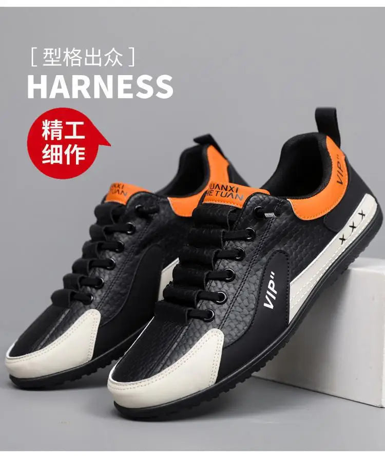 Mens 2026 Trendy Lightweight Loafers Soft Sole Breathable Slip On Casual Driving Shoes Comfortable Flat Simple Style Pi-Mart