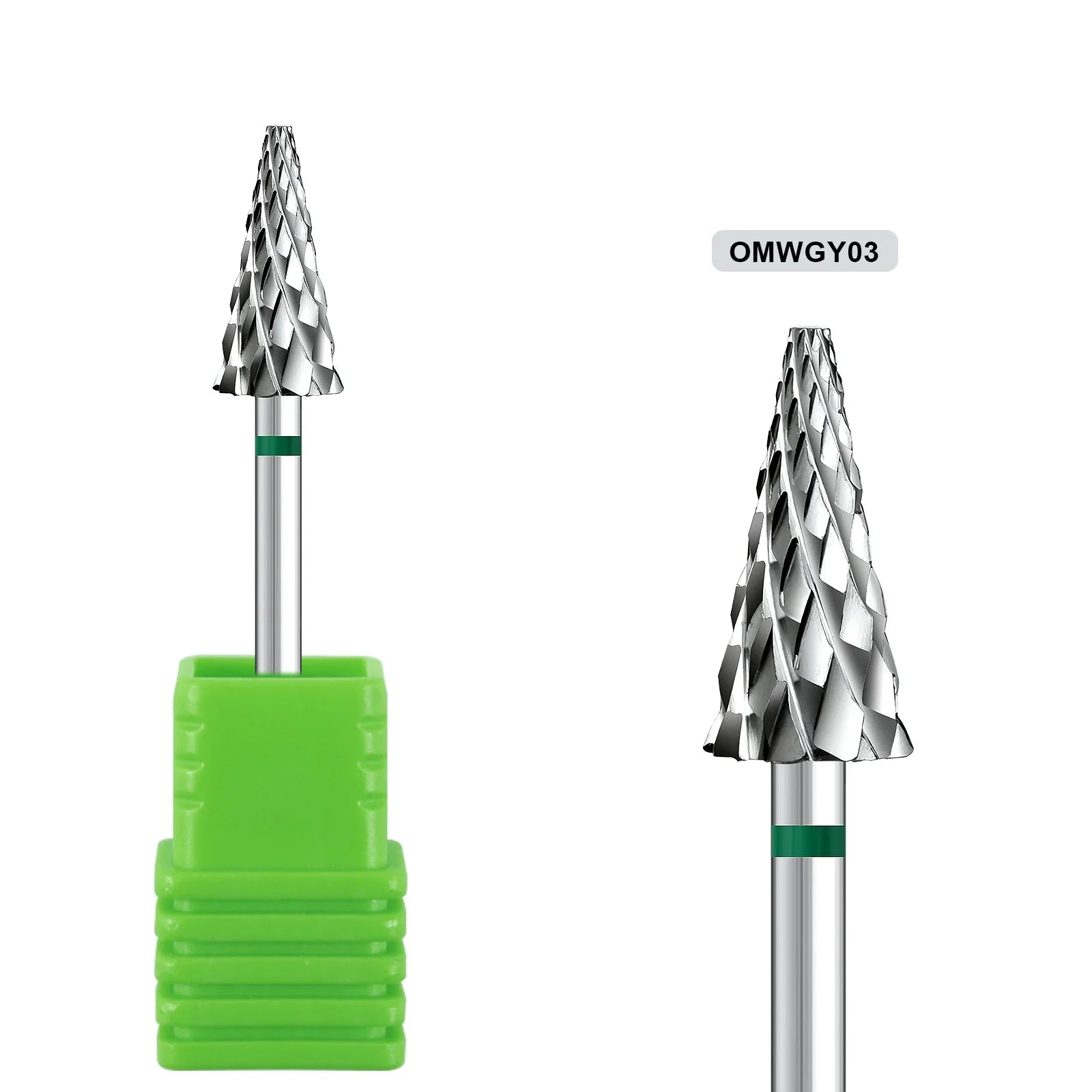 1pcs Tungsten Steel Nail Cuticle Drill Bits Carbide Rotate Electric Ceramic Milling Cutter For Manicure Gel Polish Remover Tri Light Beauty