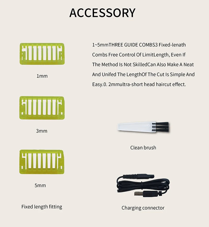 MLG Electric Shaver For Men and Women Portable Full Body Trimmer USB T Shaped Blade Razor For Beard Armpit For Washable Pi-Mart