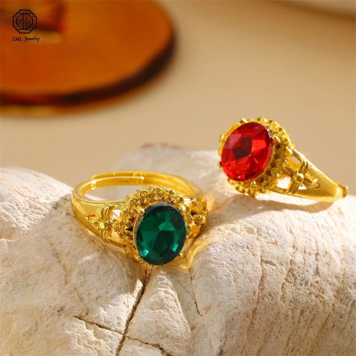 Sand Gold Adjustable Ring Matte Wide Band Openable Fade Resistant Unisex Couple Jewelry Solid Minimalist Gift Pi-Mart