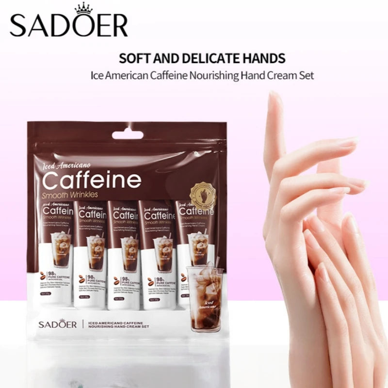 Iced Americano Coffee Hand Cream Set Deeply Moisturizes and Protects Hands in Autumn and Winter Pi-Mart