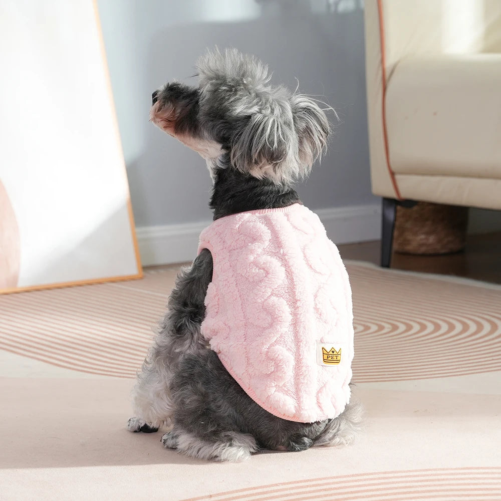 Soft Cozy Cat Clothes Autumn Winter Warm Fleece Sweatshirt for Small Dogs Puppy Kitten Jacket Coat Pet Sphynx Costume Sweater Pi-Mart