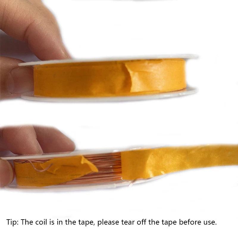 1-10M Bare Copper Wire Copper Wire T2 Copper Coil Conductive Copper Wire,  Bare Line Diameter 0.1/0.15/0.2/0.3/0.4/0.5-5mm Pi-Mart