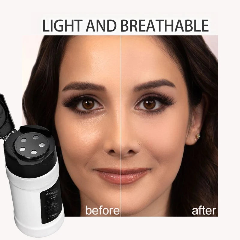 Oil Control Loose Powder Can Reduce Pores and Fine Lines, With a Long-lasting Matte Effect and Natural Facial Makeup Powder Pi-Mart