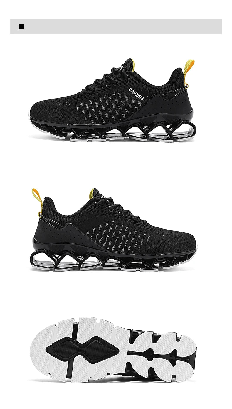 Casual Sneakers Mens Shock-absorb Running Shoes Lightweight Breathable Sports Shoes for Men 2026 New Trendy Gym Trainers for Man Pi-Mart