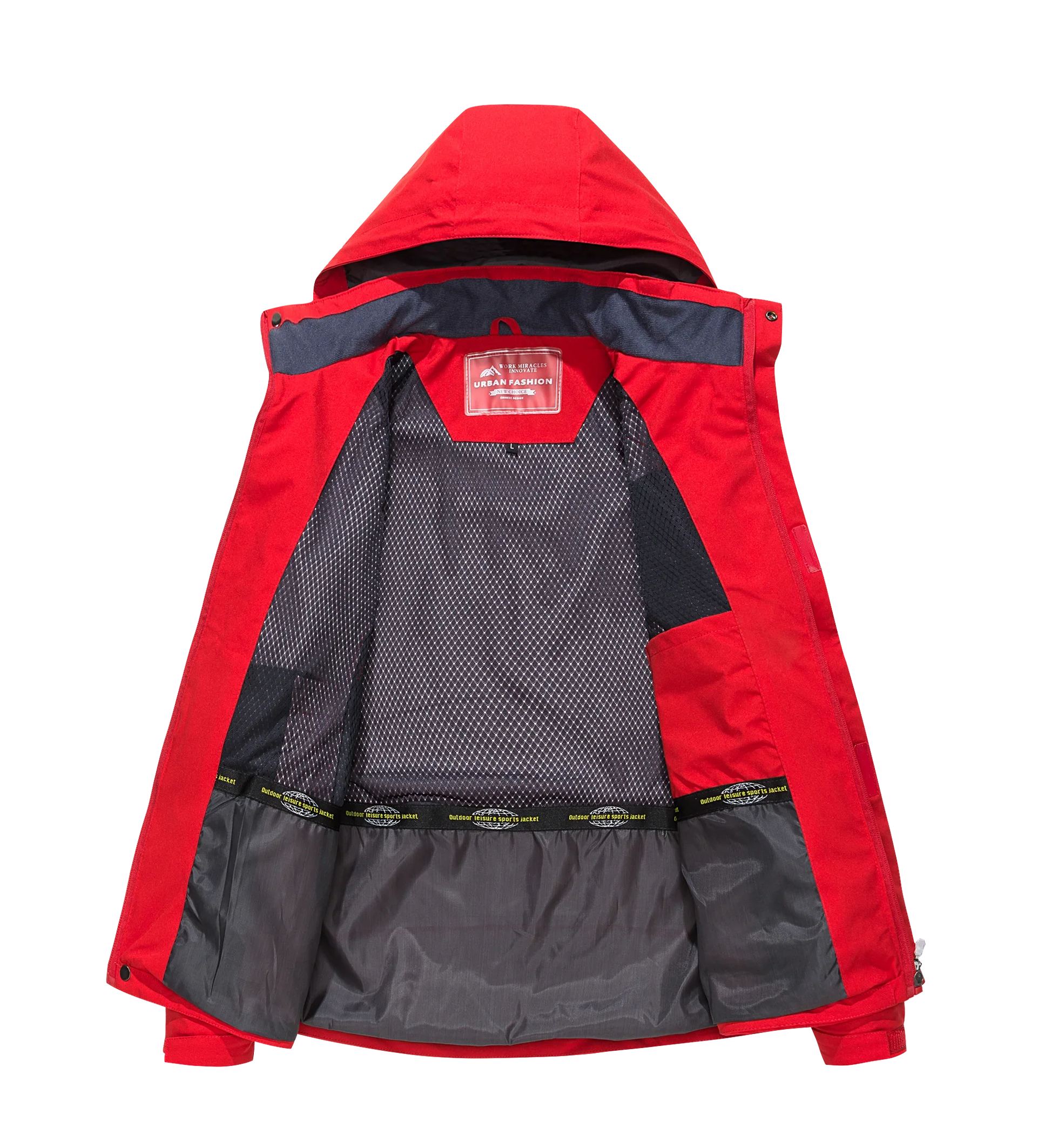 Men's Waterproof Hiking Jacket Large Size Windproof Windbreaker Camping Hunting Running Trekking Fishing Coat Men Outdoor LadyShow.Store