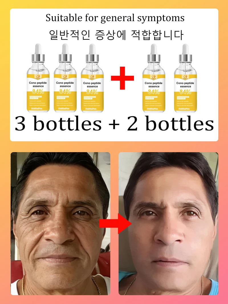 Collagen Peptide Serum for Face Hydrating Skin Renewal Essence Smooth Looking Skin Beauty Treatment.Unisex Pi-Mart