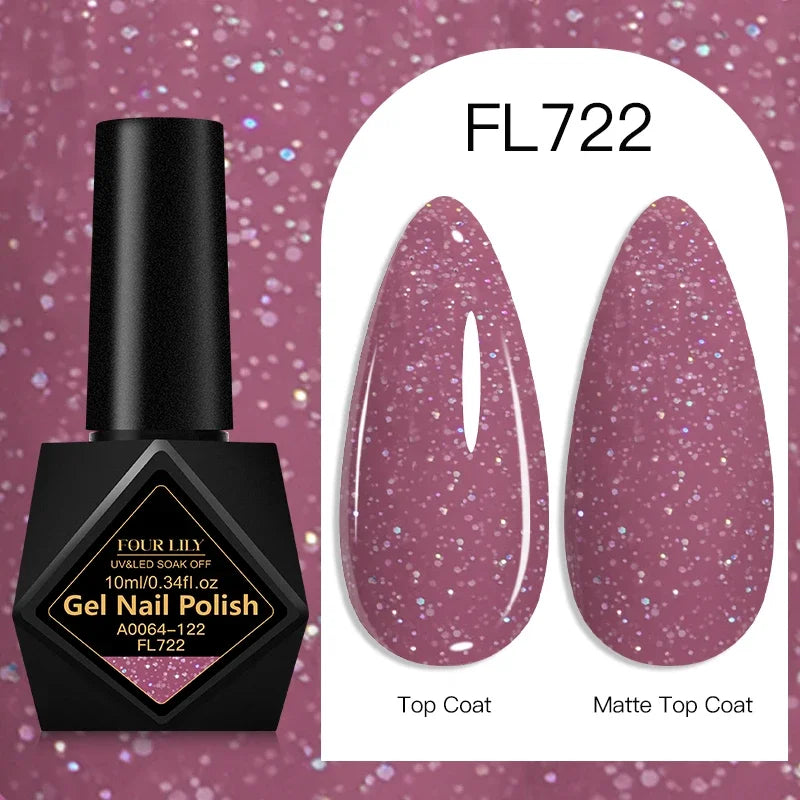 10ml Gel Nail Polish 162 Colors Nail Supplies Vernis Semi Permanent Nail Art Manicure Soak Off LED UV Gel Nail Varnishes Summer Tri Light Beauty